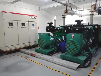 What are the conditions for using two generator sets in parallel?